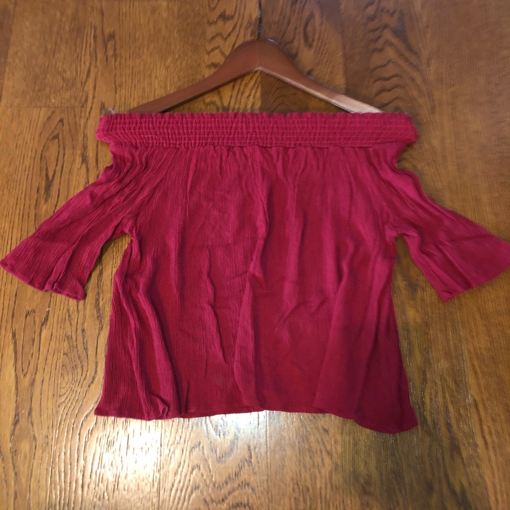 Off the shoulder top